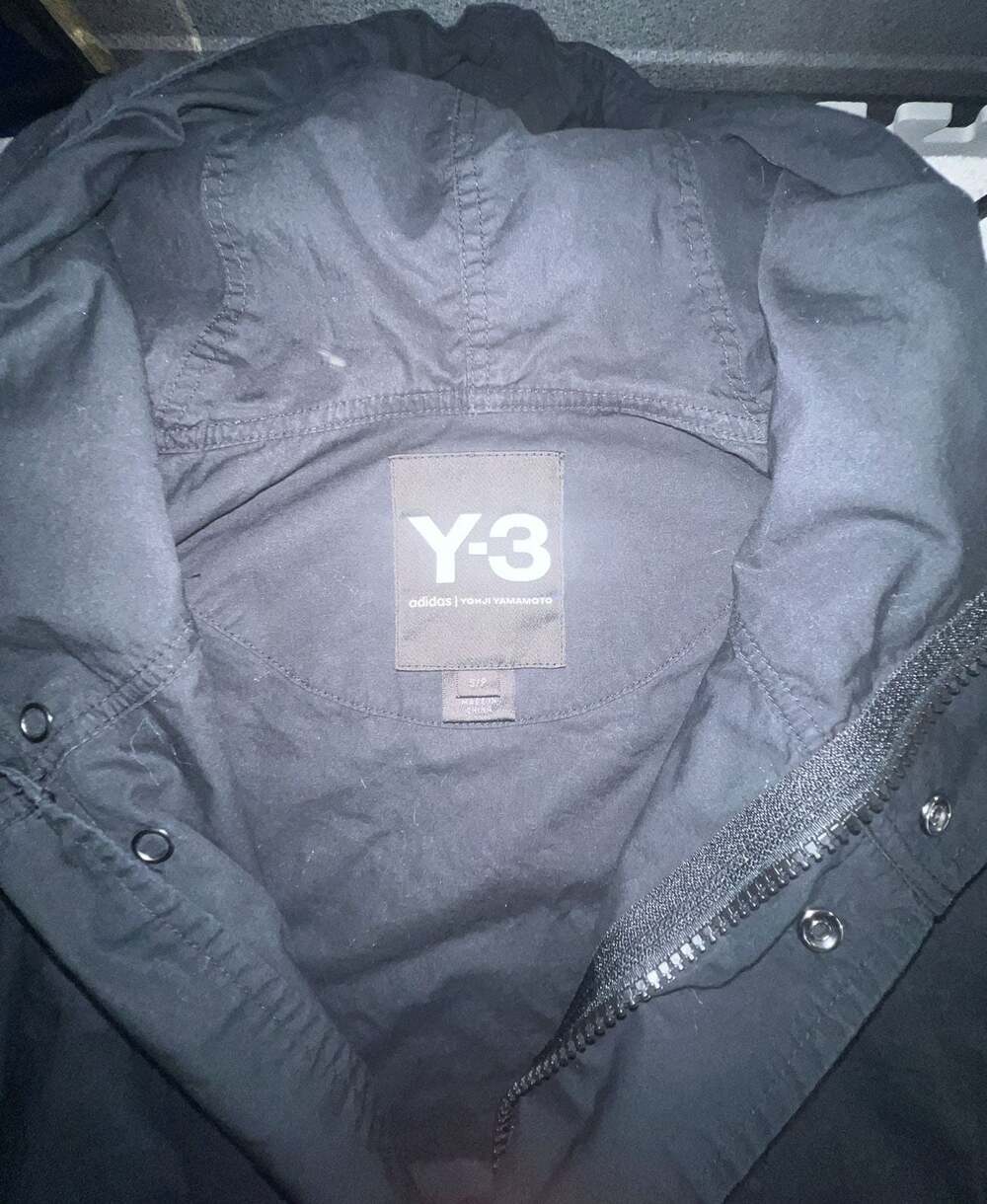 Y-3 Yohji Yamamoto Mod Parka Shirt Black DP0564
